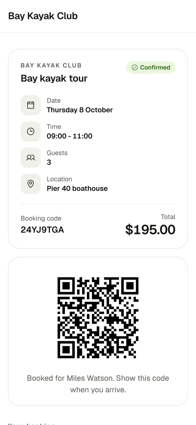 Bilet w TicketPa, przykład z fikcyjnymi danymi.